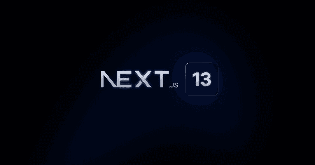 Hero image of next js 13