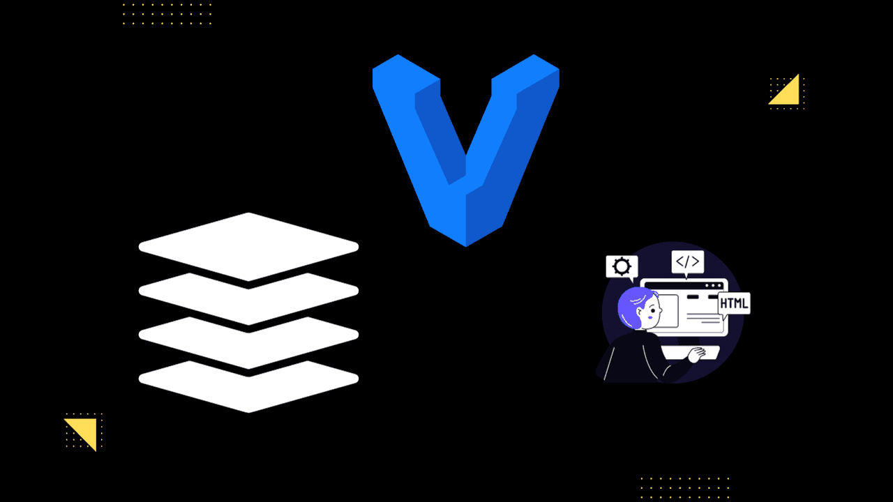 Full stack image with vagrant logo