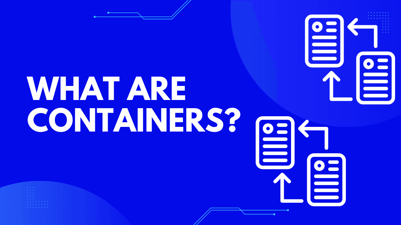 What are containers text and pictures of containers