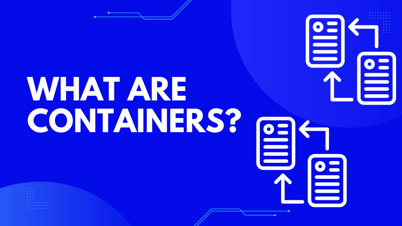 Containers What are containers text and pictures of containers